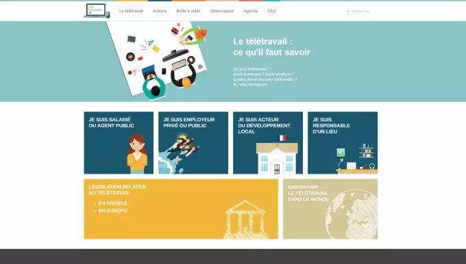 teletravailler.fr desktop